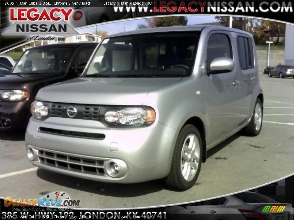 2009 Nissan Cube 1.8 SL Chrome Silver / Black Photo #1