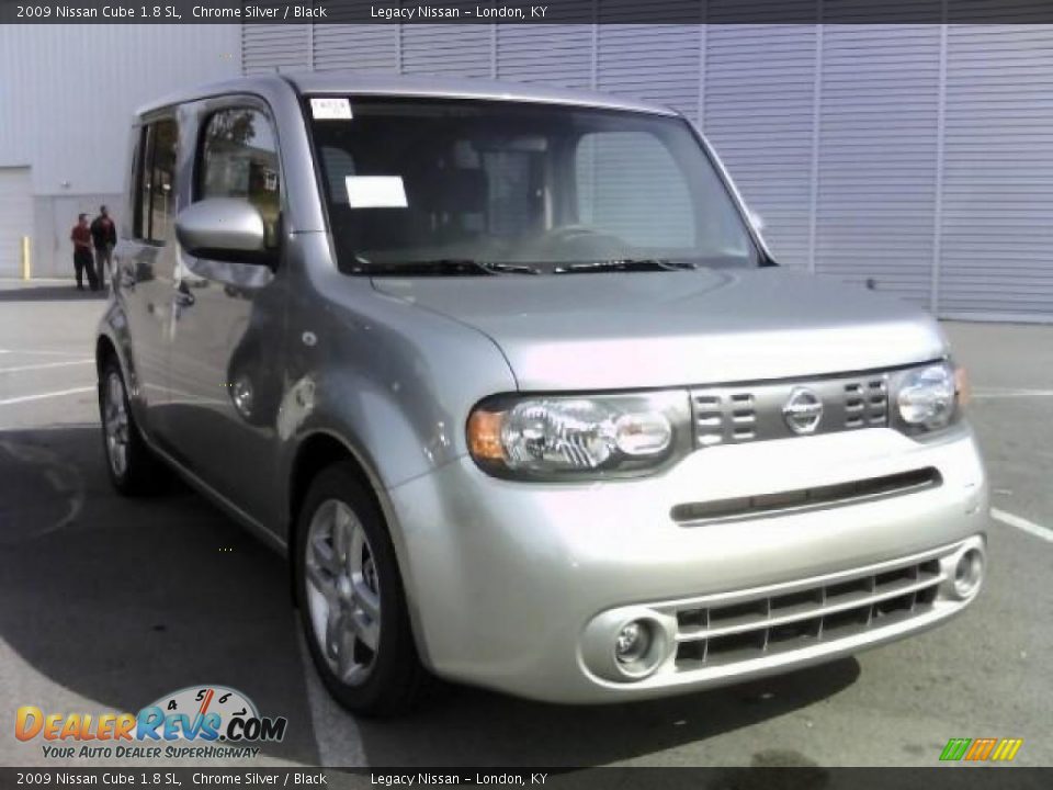 2009 Nissan Cube 1.8 SL Chrome Silver / Black Photo #3