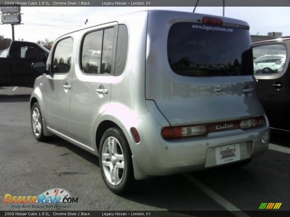 2009 Nissan Cube 1.8 SL Chrome Silver / Black Photo #4