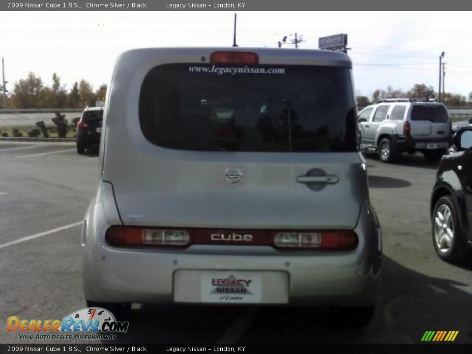 2009 Nissan Cube 1.8 SL Chrome Silver / Black Photo #5