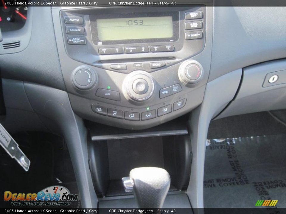 2005 Honda Accord LX Sedan Graphite Pearl / Gray Photo #5