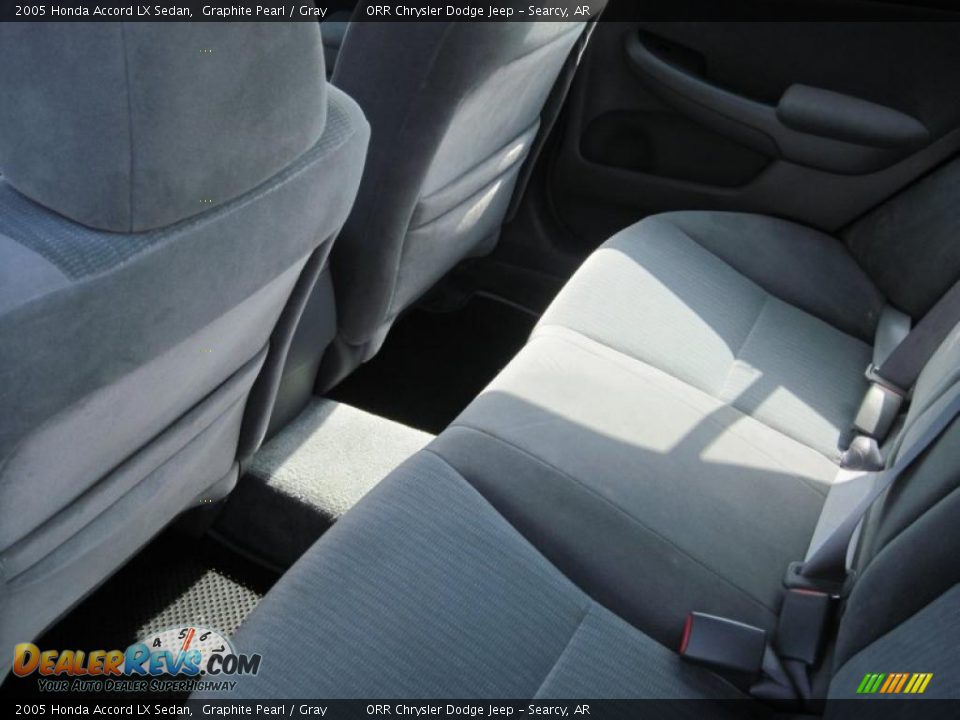 2005 Honda Accord LX Sedan Graphite Pearl / Gray Photo #8