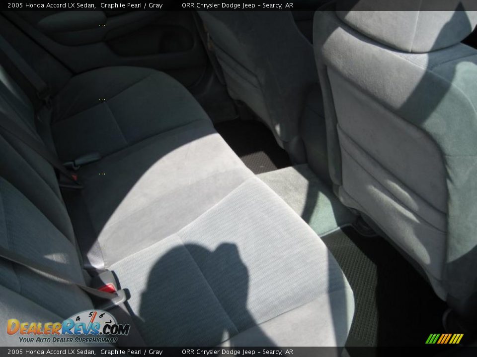 2005 Honda Accord LX Sedan Graphite Pearl / Gray Photo #10