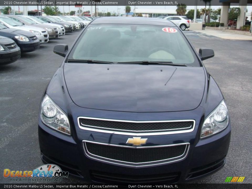 2010 Chevrolet Malibu LS Sedan Imperial Blue Metallic / Cocoa/Cashmere Photo #1