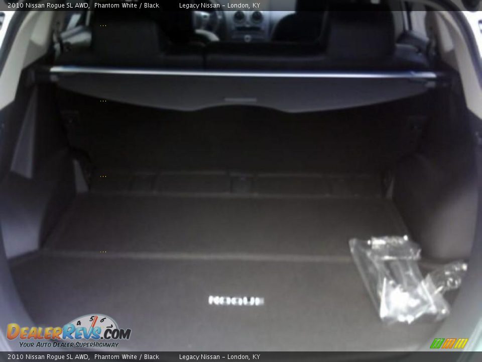 2010 Nissan Rogue SL AWD Phantom White / Black Photo #12