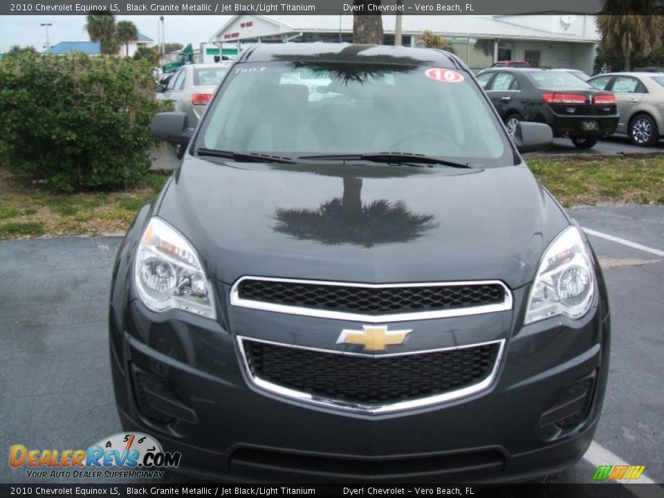 2010 Chevrolet Equinox LS Black Granite Metallic / Jet Black/Light Titanium Photo #1