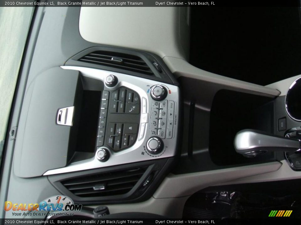 2010 Chevrolet Equinox LS Black Granite Metallic / Jet Black/Light Titanium Photo #8