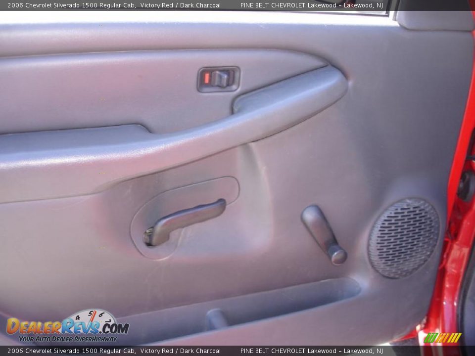 2006 Chevrolet Silverado 1500 Regular Cab Victory Red / Dark Charcoal Photo #11