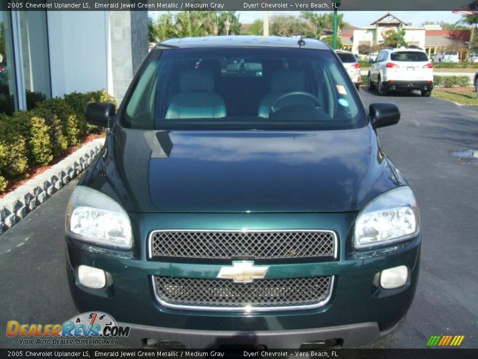 2005 Chevrolet Uplander LS Emerald Jewel Green Metallic / Medium Gray Photo #1