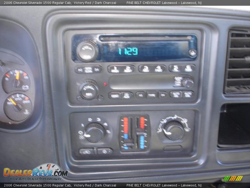 2006 Chevrolet Silverado 1500 Regular Cab Victory Red / Dark Charcoal Photo #15