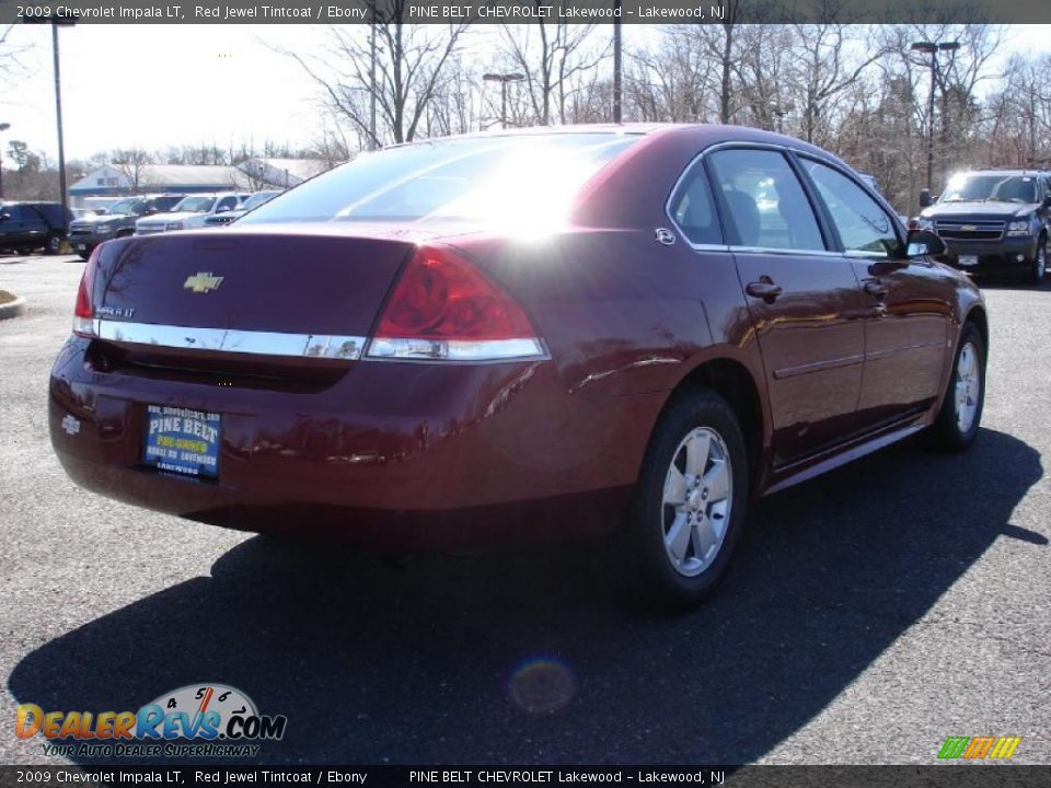 2009 Chevrolet Impala LT Red Jewel Tintcoat / Ebony Photo #4