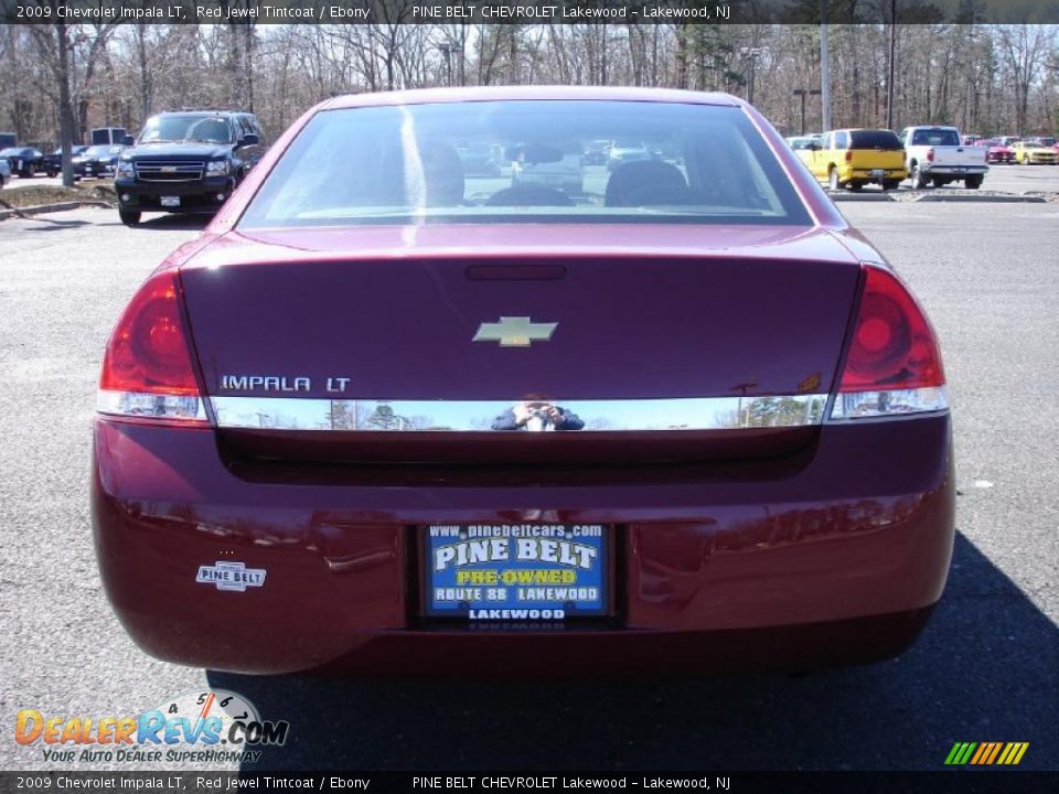2009 Chevrolet Impala LT Red Jewel Tintcoat / Ebony Photo #5