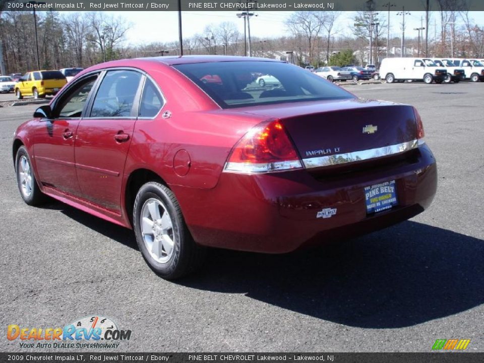 2009 Chevrolet Impala LT Red Jewel Tintcoat / Ebony Photo #6