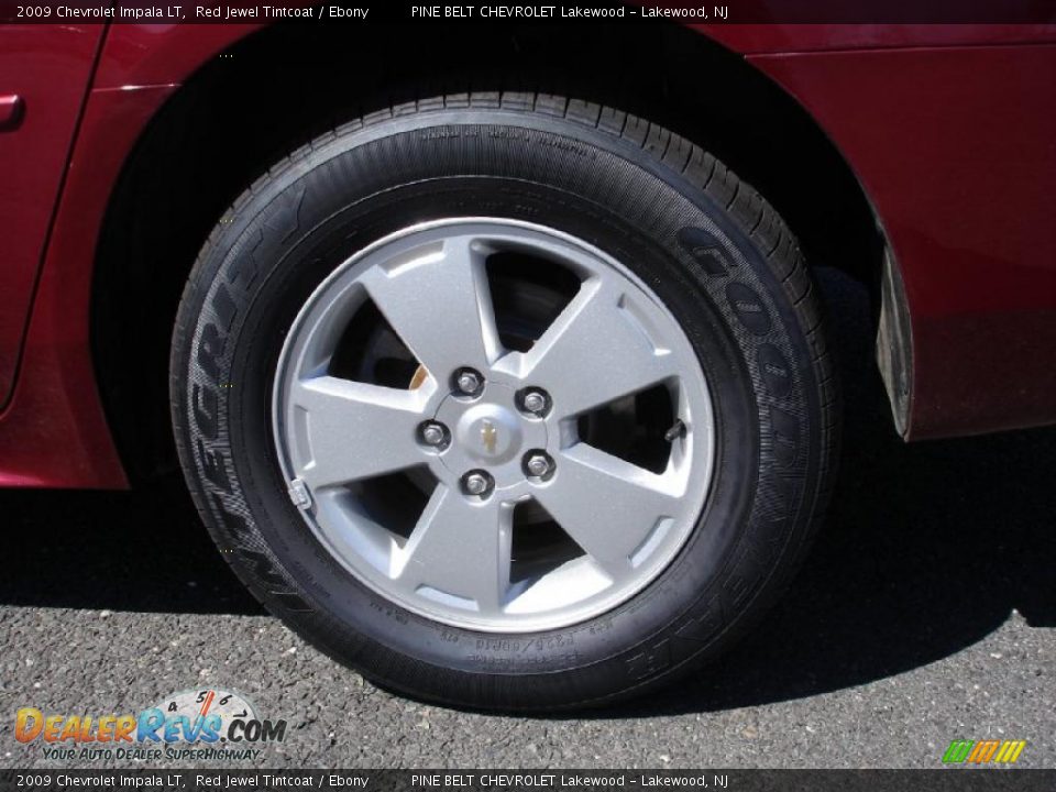 2009 Chevrolet Impala LT Red Jewel Tintcoat / Ebony Photo #8