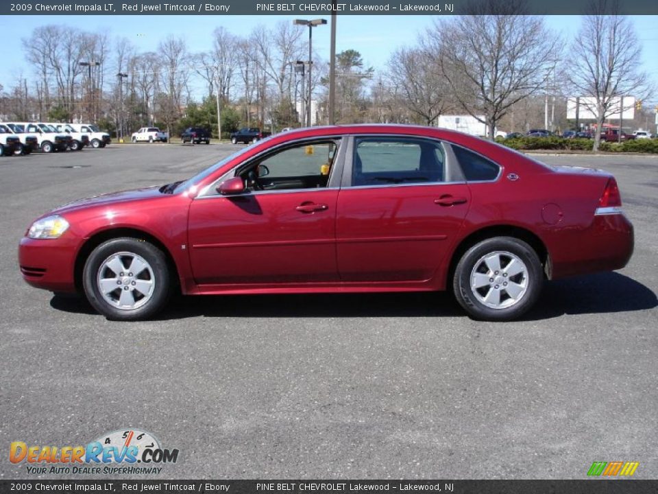 2009 Chevrolet Impala LT Red Jewel Tintcoat / Ebony Photo #9
