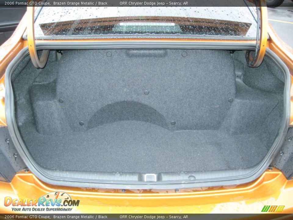 2006 Pontiac GTO Coupe Brazen Orange Metallic / Black Photo #9