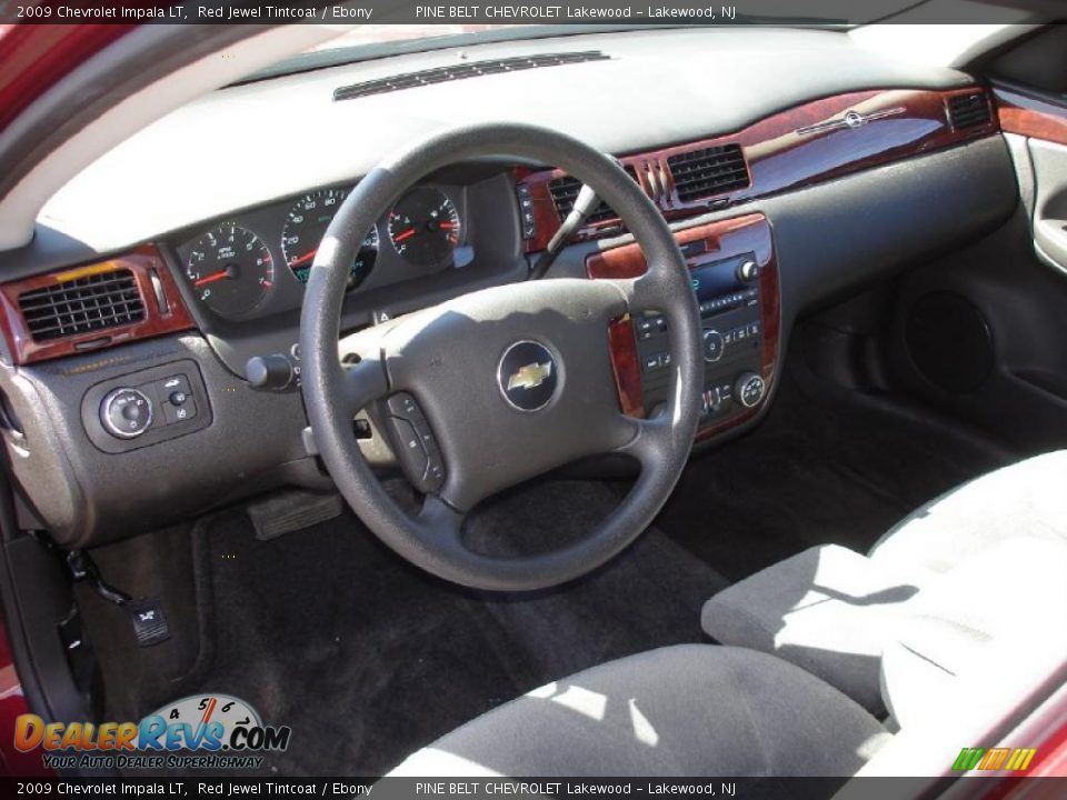 2009 Chevrolet Impala LT Red Jewel Tintcoat / Ebony Photo #12