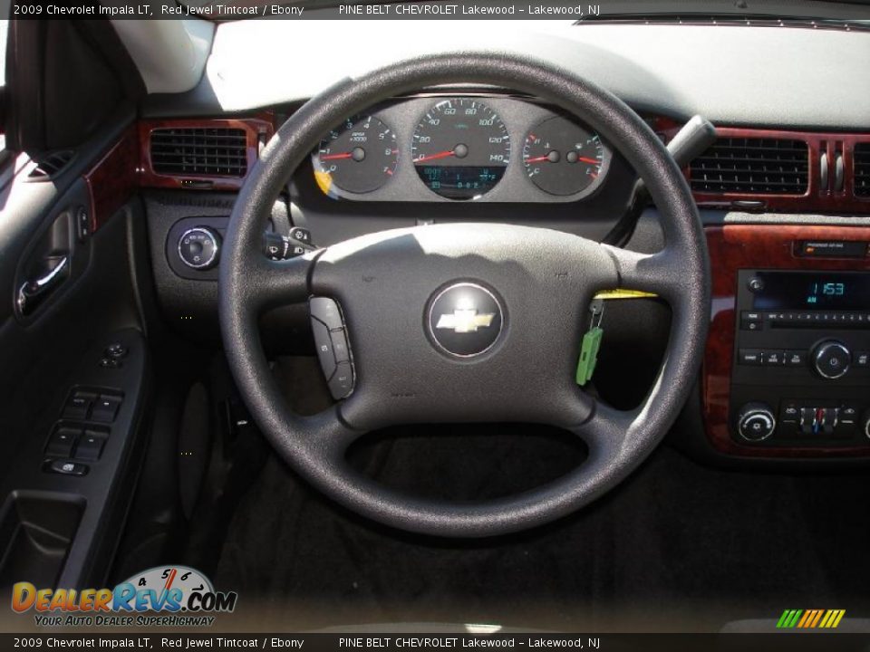 2009 Chevrolet Impala LT Red Jewel Tintcoat / Ebony Photo #15