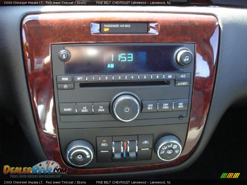 2009 Chevrolet Impala LT Red Jewel Tintcoat / Ebony Photo #16