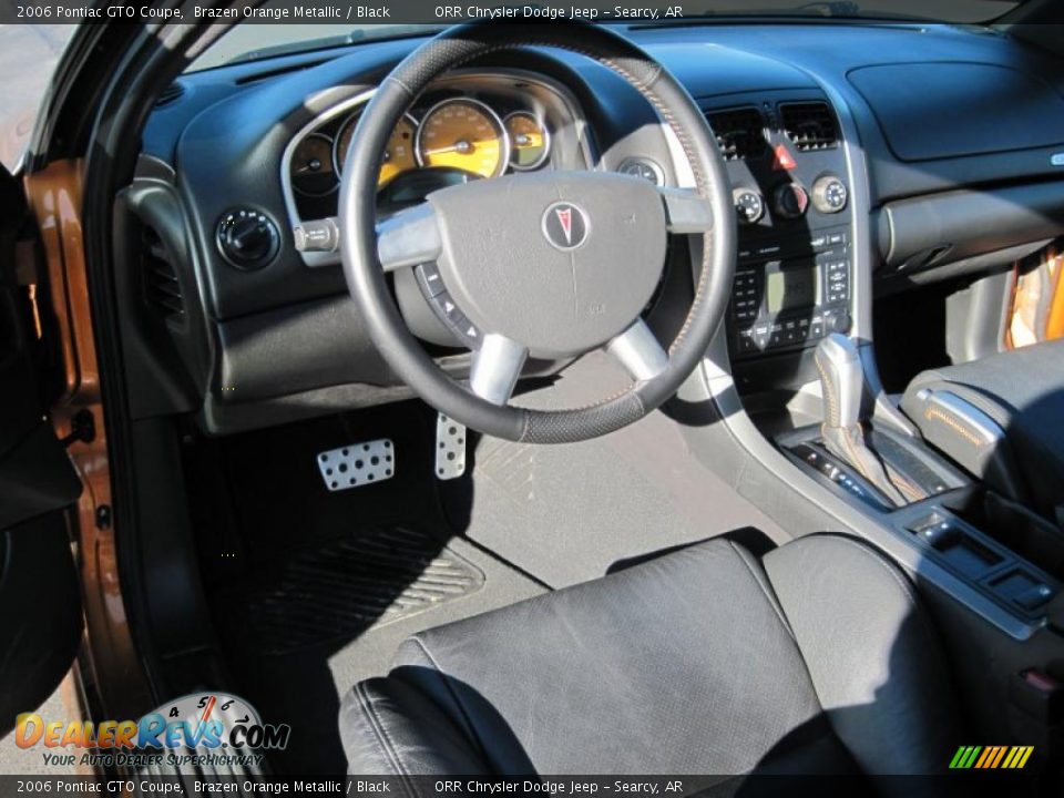 2006 Pontiac GTO Coupe Brazen Orange Metallic / Black Photo #19