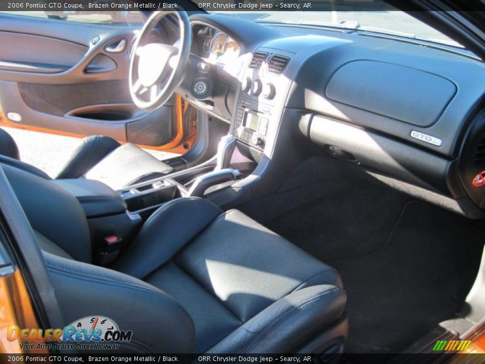 2006 Pontiac GTO Coupe Brazen Orange Metallic / Black Photo #20