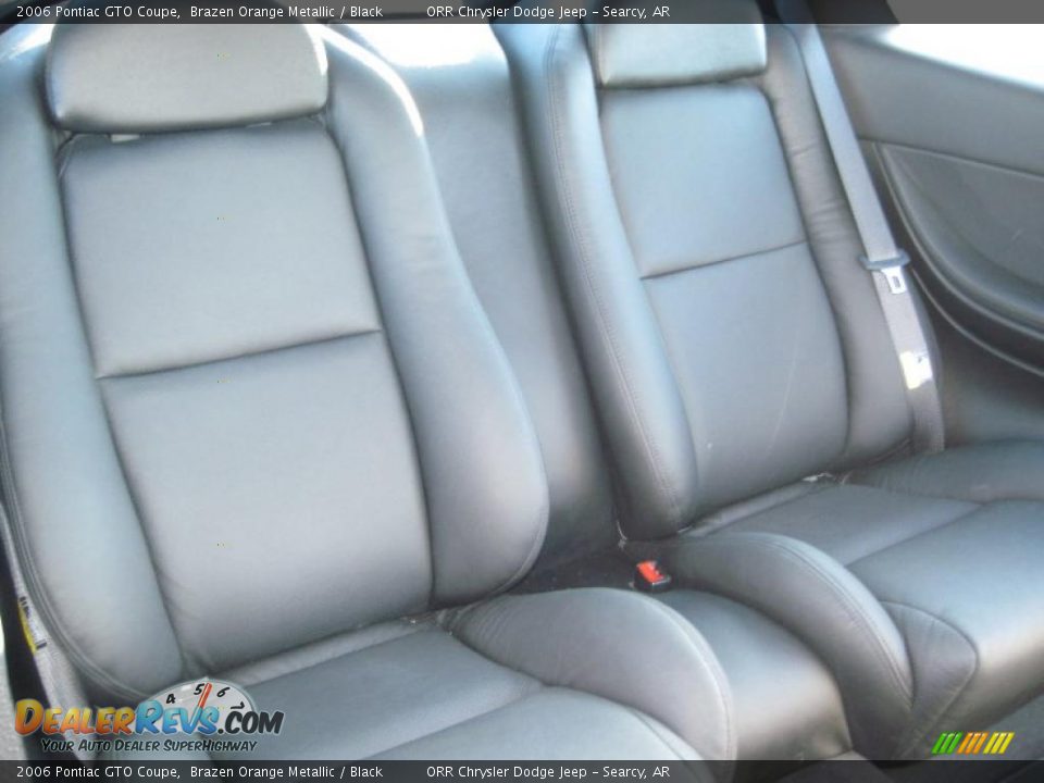 2006 Pontiac GTO Coupe Brazen Orange Metallic / Black Photo #22
