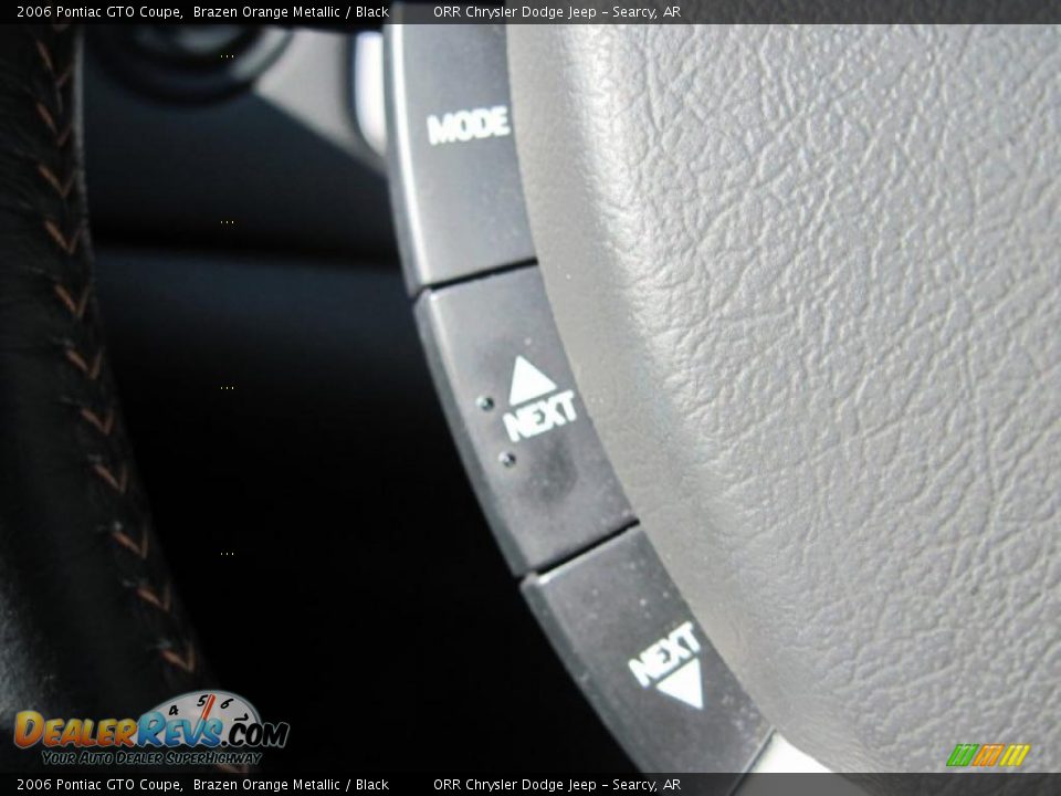 2006 Pontiac GTO Coupe Brazen Orange Metallic / Black Photo #31