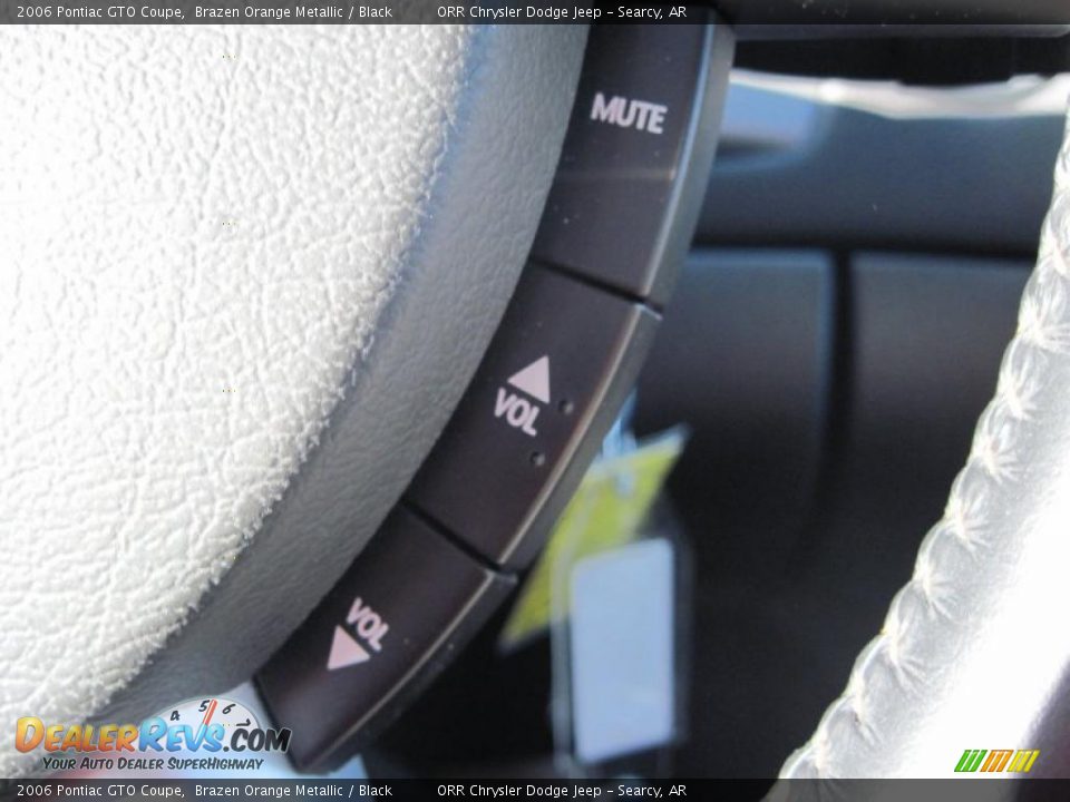 2006 Pontiac GTO Coupe Brazen Orange Metallic / Black Photo #32