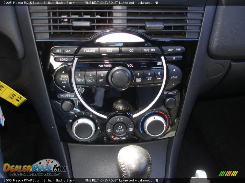 2005 Mazda RX-8 Sport Brilliant Black / Black Photo #15