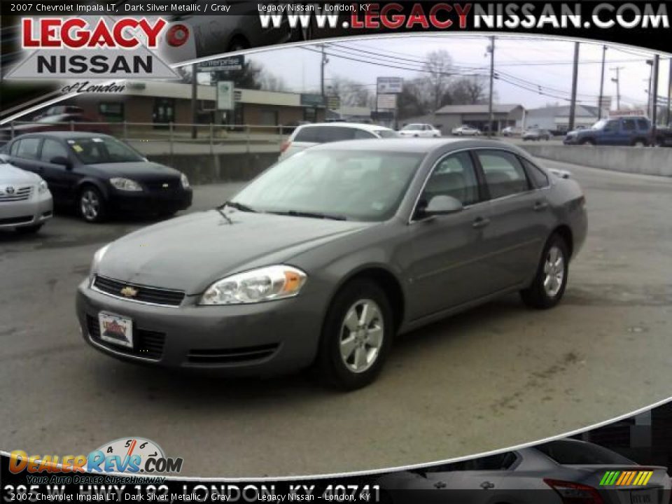 2007 Chevrolet Impala LT Dark Silver Metallic / Gray Photo #1