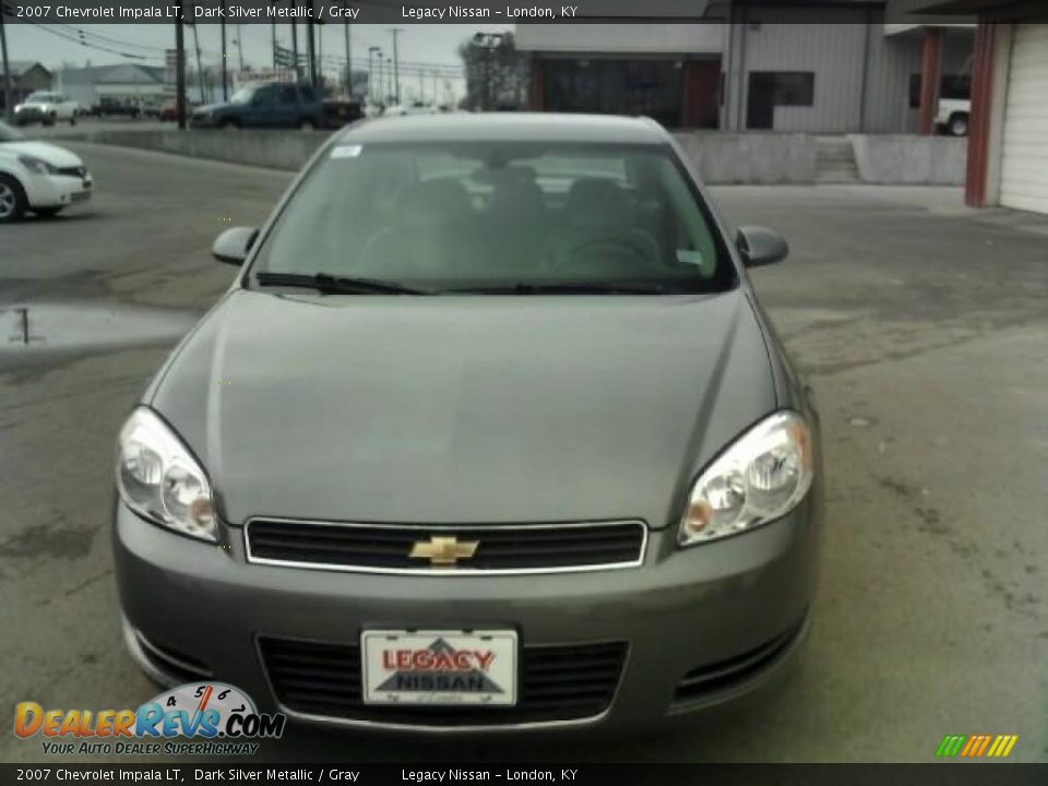 2007 Chevrolet Impala LT Dark Silver Metallic / Gray Photo #2