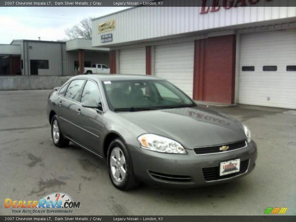 2007 Chevrolet Impala LT Dark Silver Metallic / Gray Photo #3