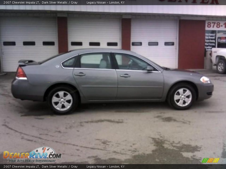 2007 Chevrolet Impala LT Dark Silver Metallic / Gray Photo #4