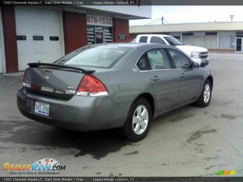 2007 Chevrolet Impala LT Dark Silver Metallic / Gray Photo #5