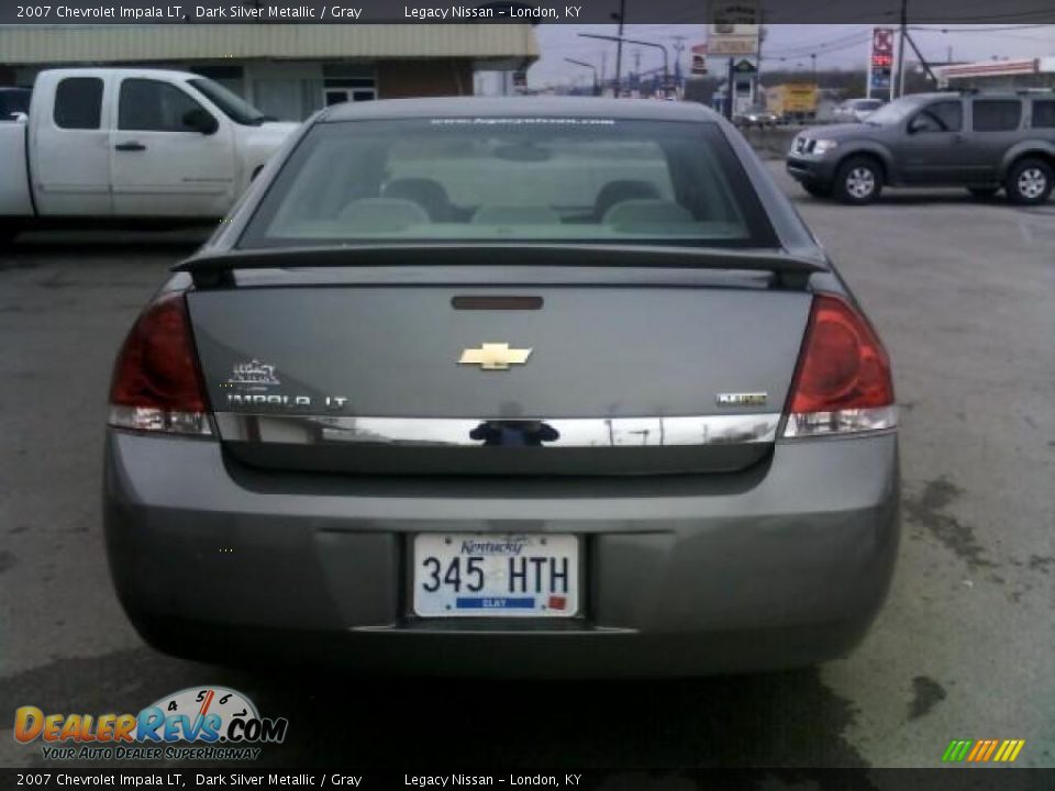 2007 Chevrolet Impala LT Dark Silver Metallic / Gray Photo #6