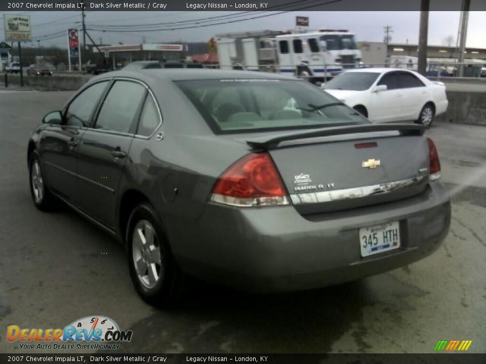 2007 Chevrolet Impala LT Dark Silver Metallic / Gray Photo #7