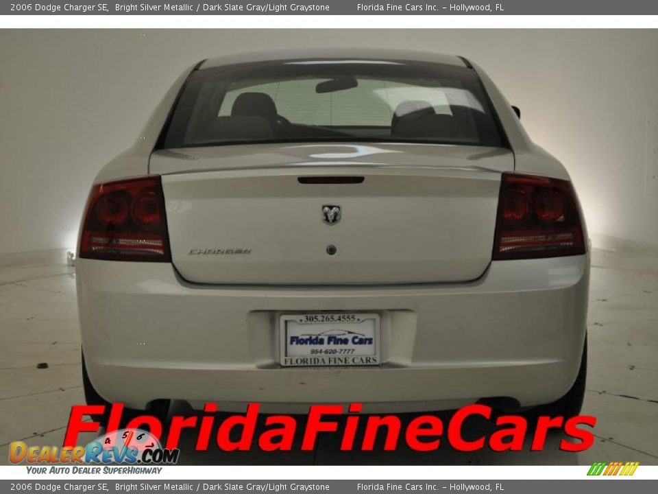 2006 Dodge Charger SE Bright Silver Metallic / Dark Slate Gray/Light Graystone Photo #6