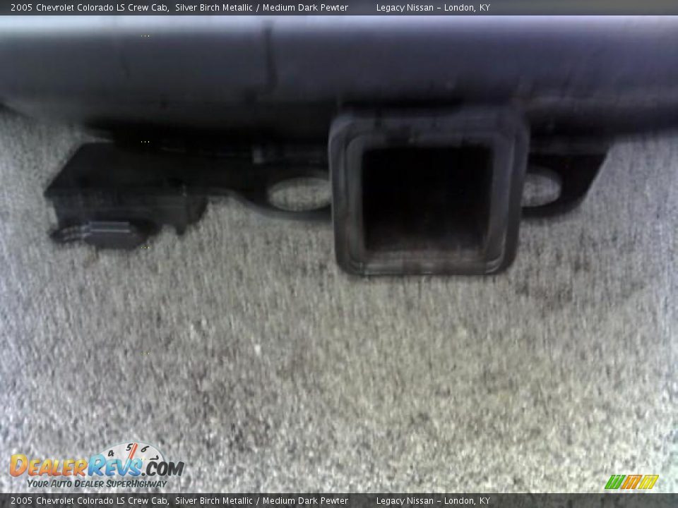 2005 Chevrolet Colorado LS Crew Cab Silver Birch Metallic / Medium Dark Pewter Photo #10