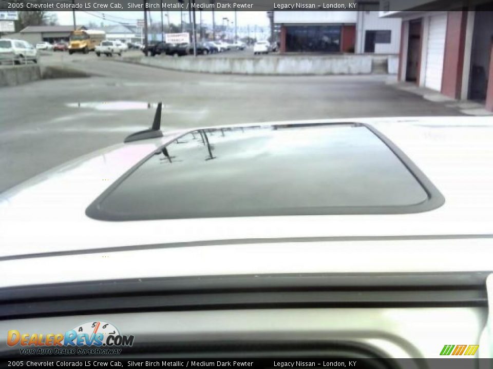 2005 Chevrolet Colorado LS Crew Cab Silver Birch Metallic / Medium Dark Pewter Photo #11