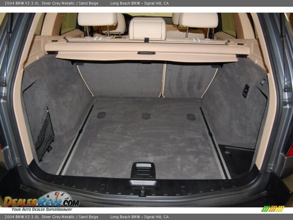 2004 BMW X3 3.0i Silver Grey Metallic / Sand Beige Photo #9
