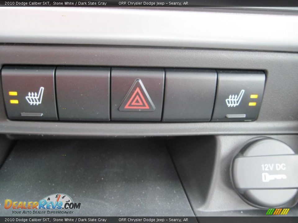 2010 Dodge Caliber SXT Stone White / Dark Slate Gray Photo #8