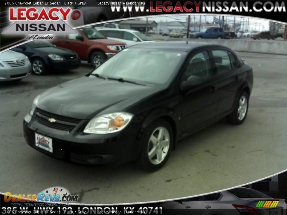2006 Chevrolet Cobalt LT Sedan Black / Gray Photo #1