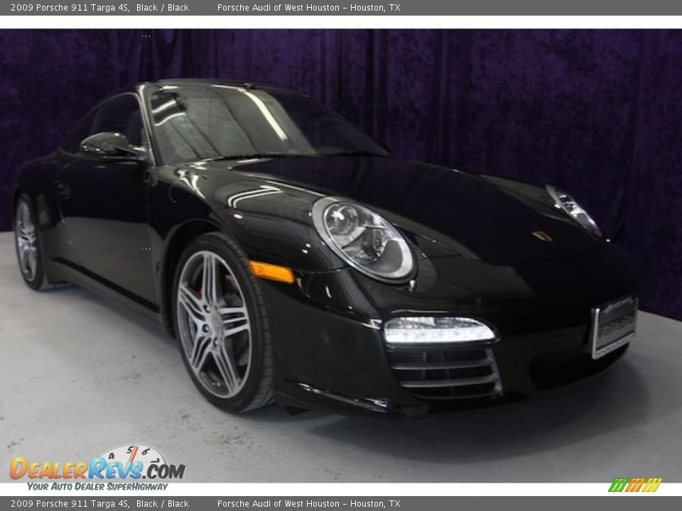 2009 Porsche 911 Targa 4S Black / Black Photo #1