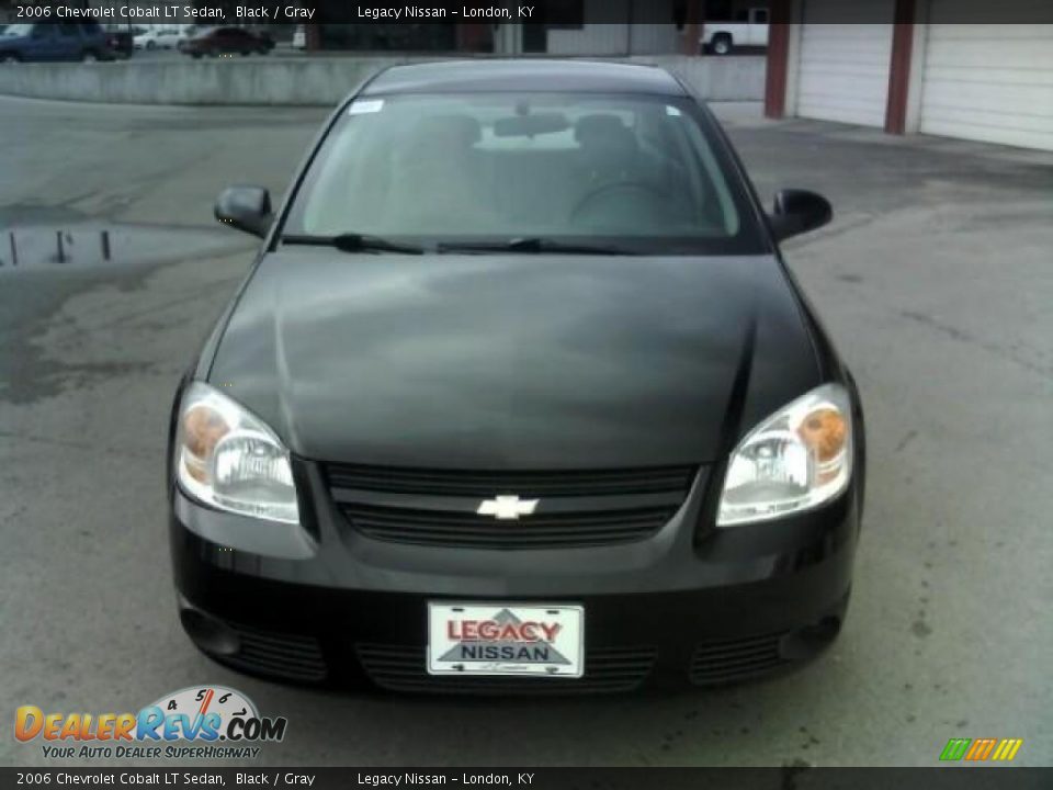 2006 Chevrolet Cobalt LT Sedan Black / Gray Photo #2