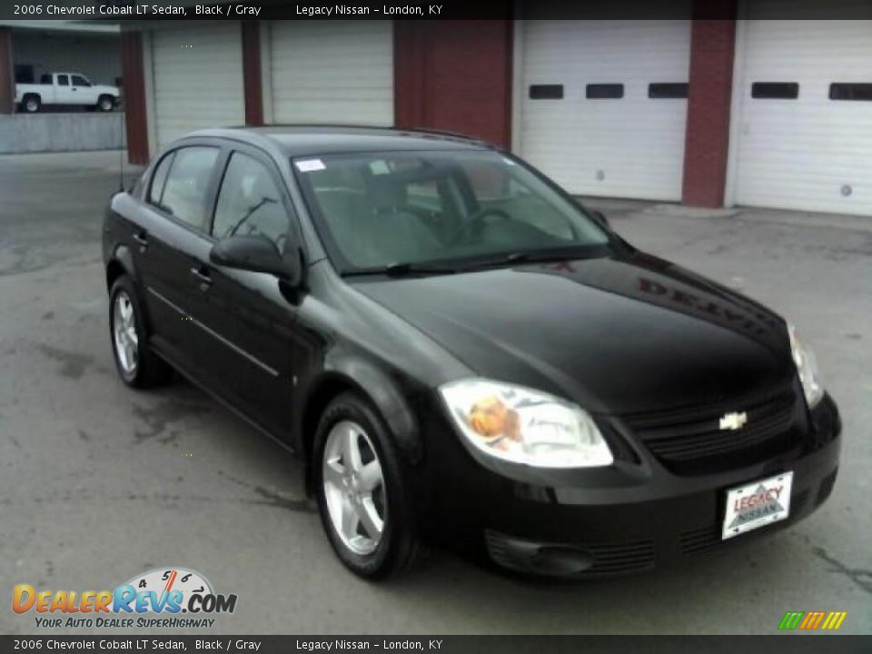 2006 Chevrolet Cobalt LT Sedan Black / Gray Photo #3