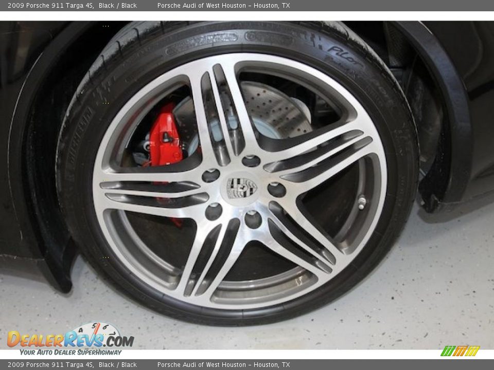 2009 Porsche 911 Targa 4S Black / Black Photo #5