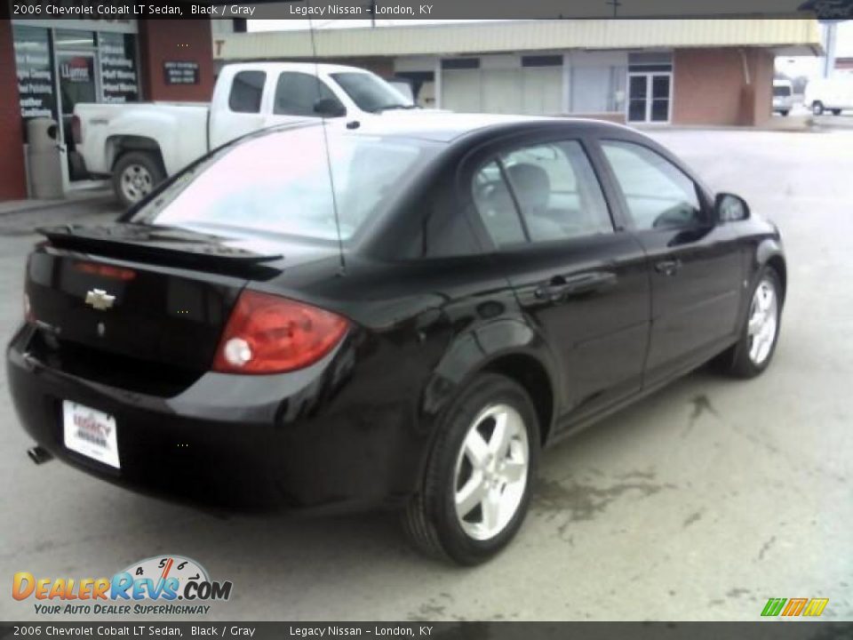 2006 Chevrolet Cobalt LT Sedan Black / Gray Photo #5