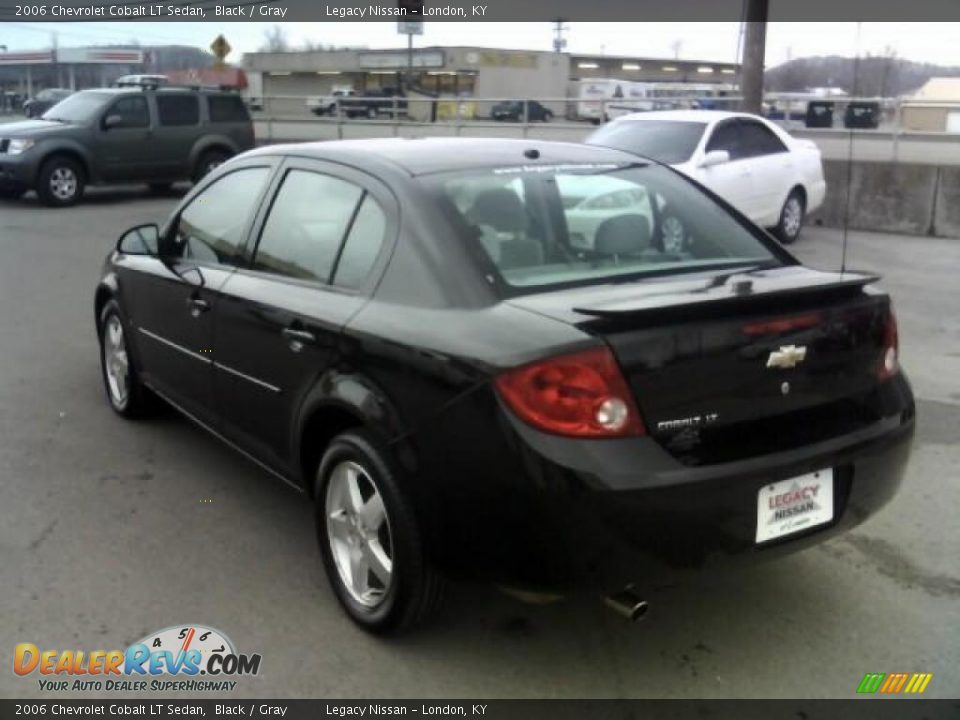 2006 Chevrolet Cobalt LT Sedan Black / Gray Photo #7