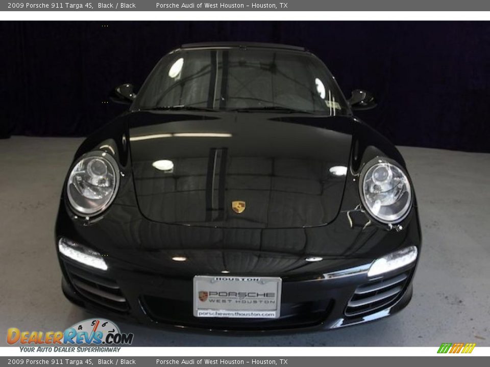 2009 Porsche 911 Targa 4S Black / Black Photo #8