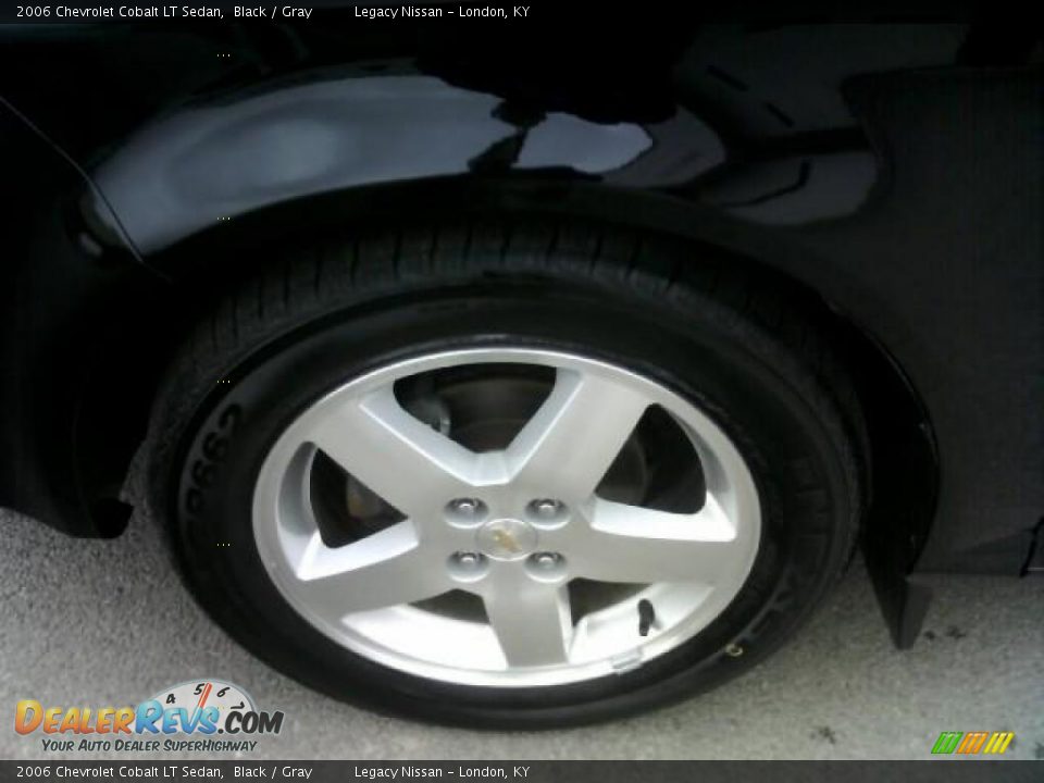 2006 Chevrolet Cobalt LT Sedan Black / Gray Photo #9